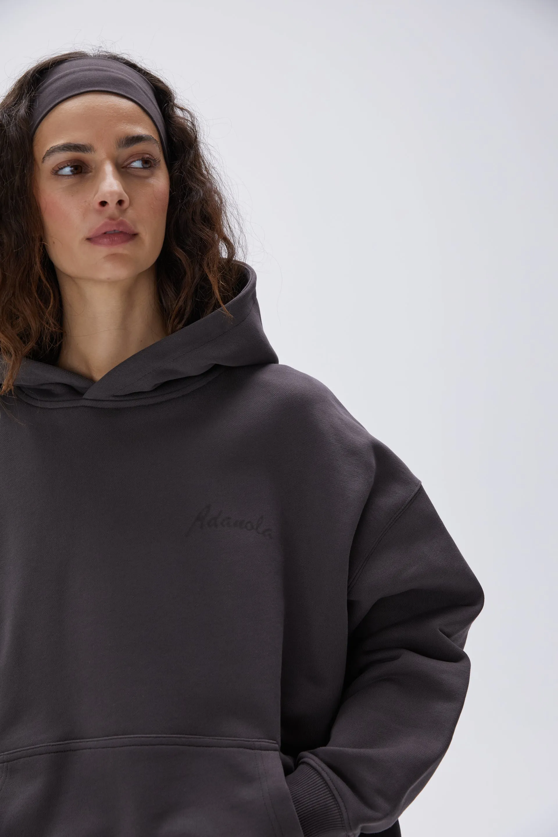 Freehand Oversized Hoodie - Coffee Bean