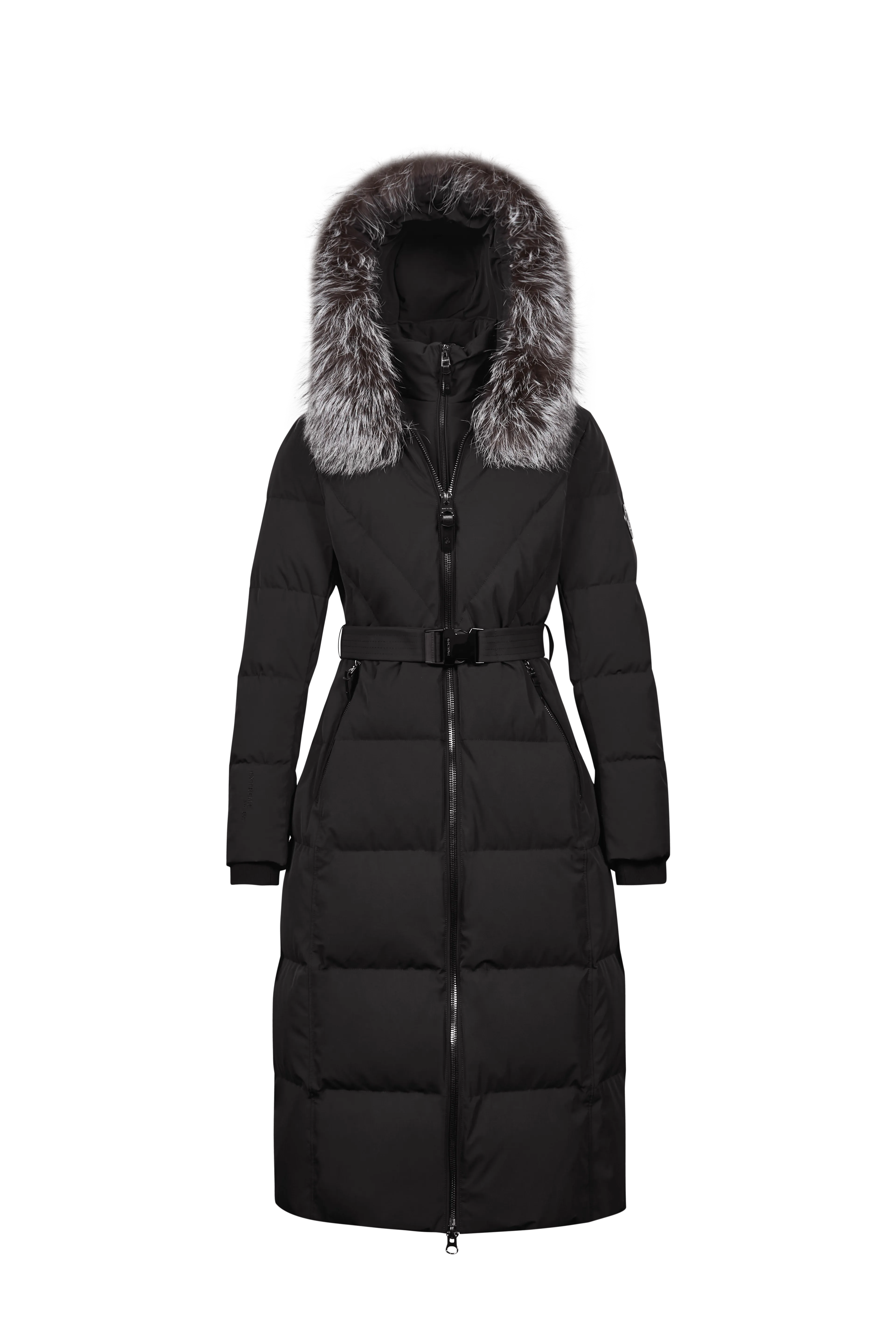 Full Length Hooded Goose Down Jacket