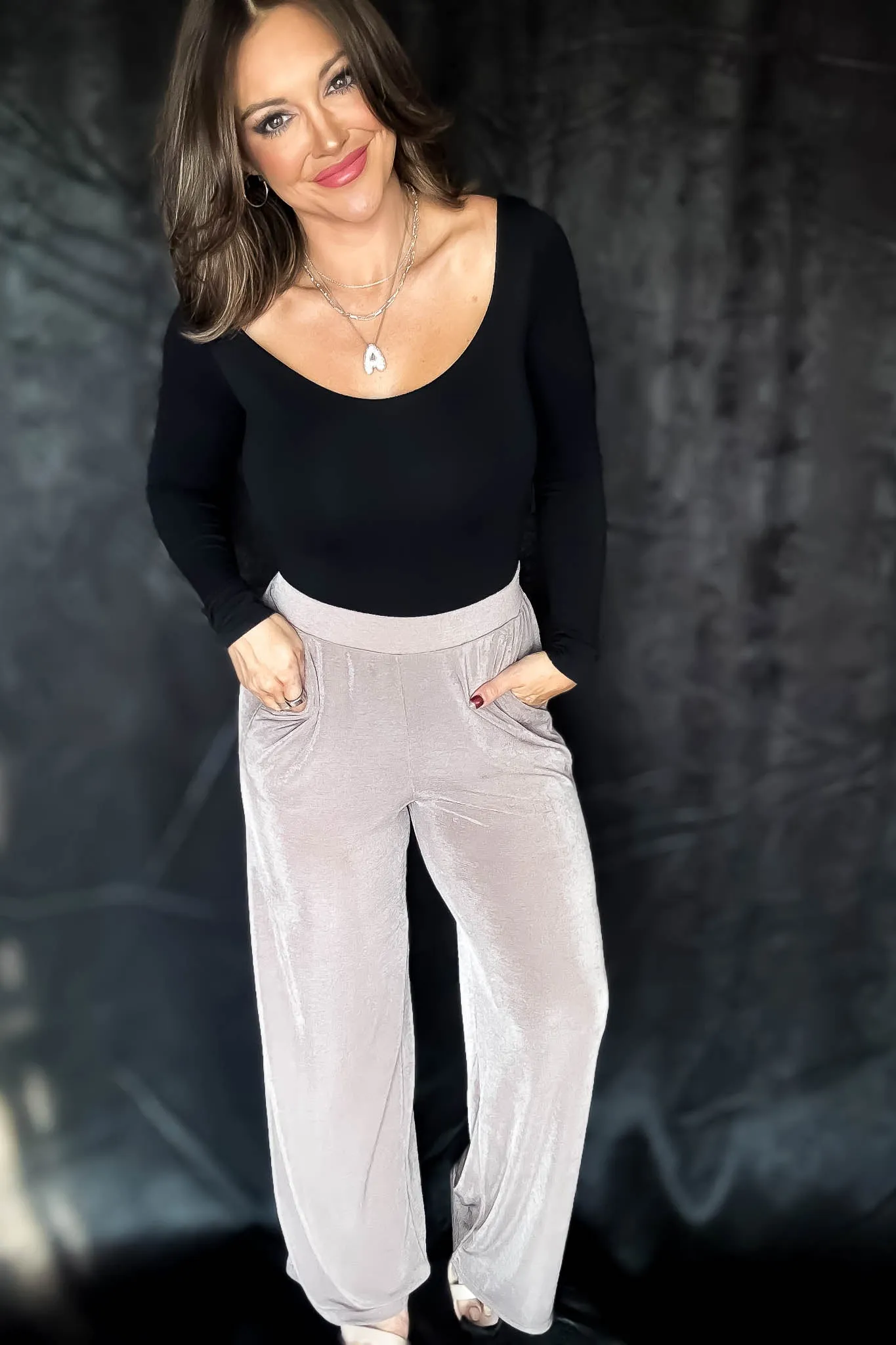 Fun And Flirty Mocha Pants