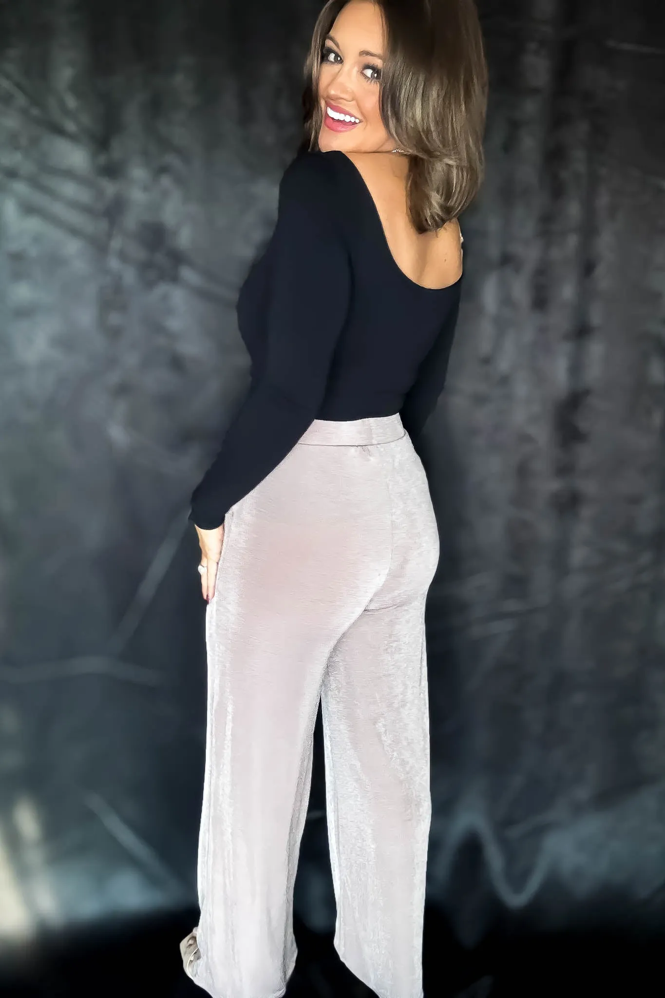 Fun And Flirty Mocha Pants