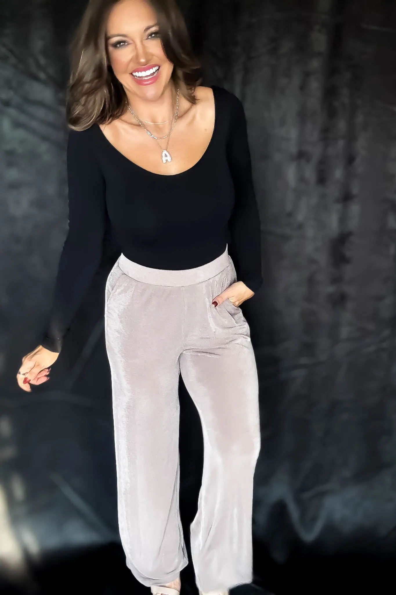 Fun And Flirty Mocha Pants