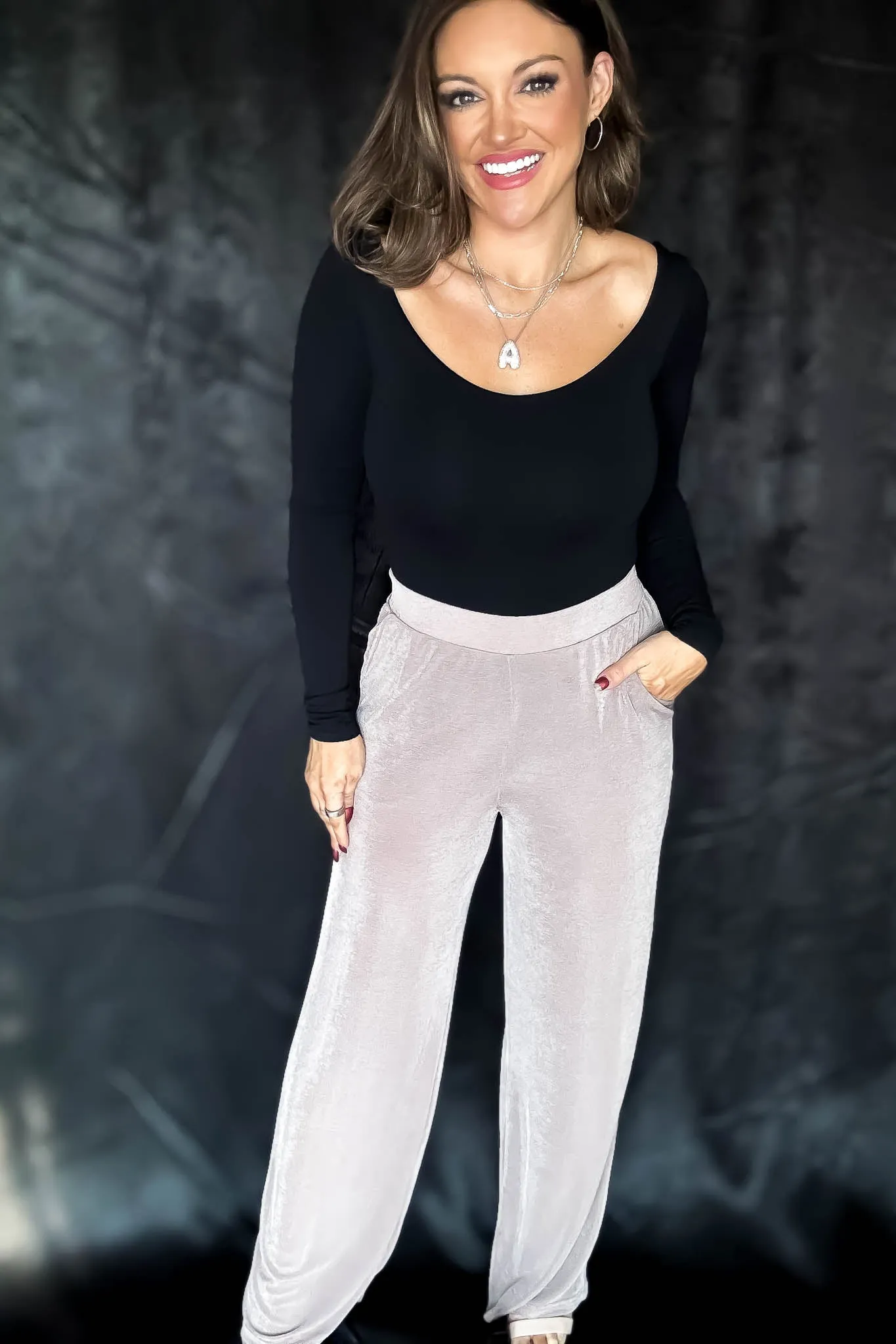 Fun And Flirty Mocha Pants