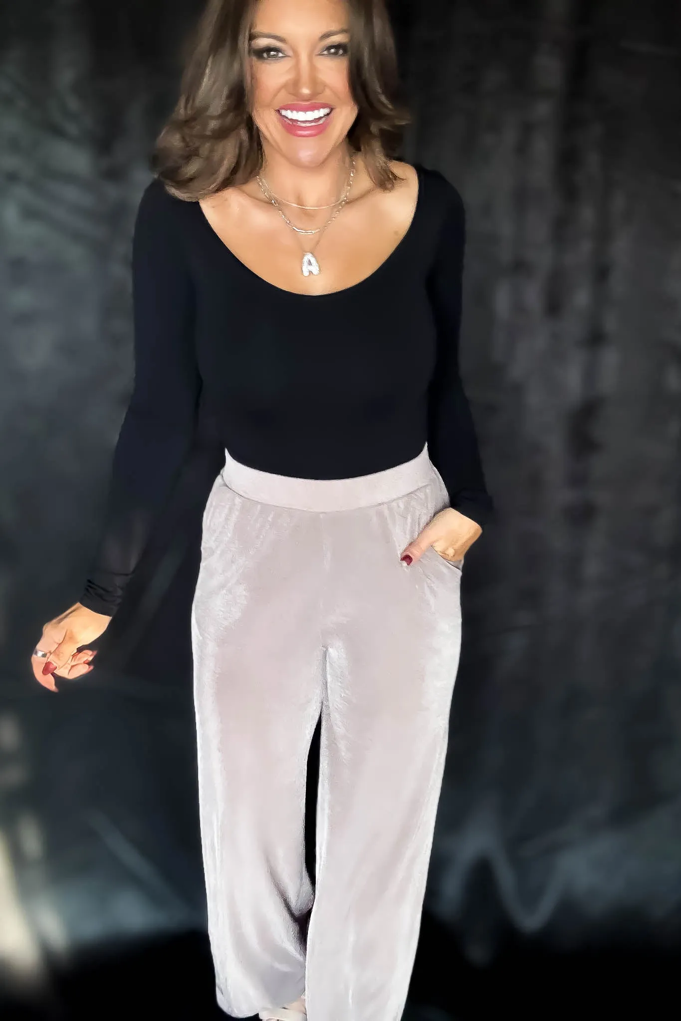 Fun And Flirty Mocha Pants