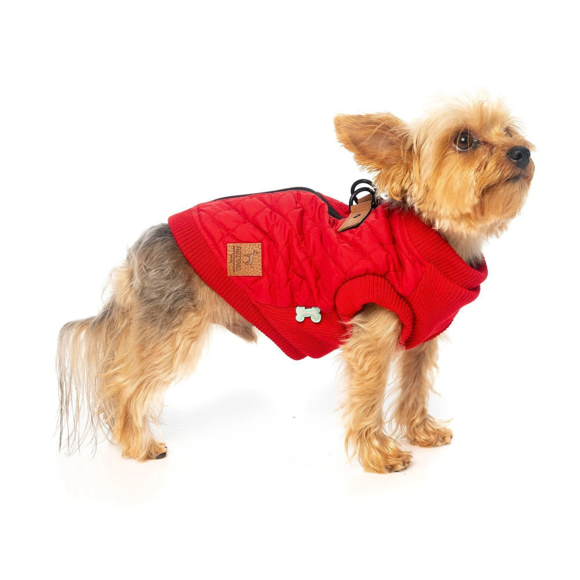 FuzzYard | MacGyver Dog Harness Jacket - Red