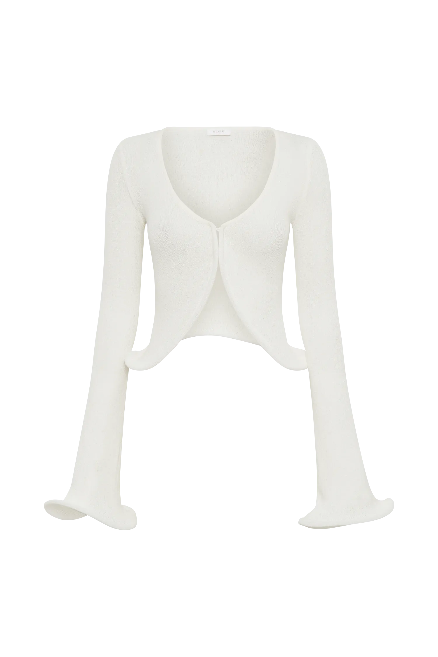 Gigi Long Sleeve Knit Top - Ivory