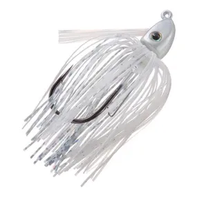 Hack Attack Heavy Cover Swim Jig - 5-0 Hook, 3-8 oz, White, Per 1