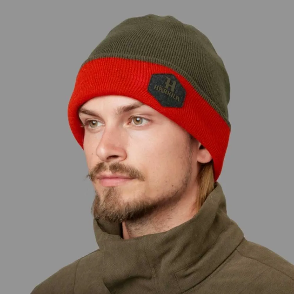 HARKILA Driven Hunt Reversible Beanie - Willow Green