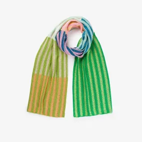 Hi-Low Stripe Big Scarf