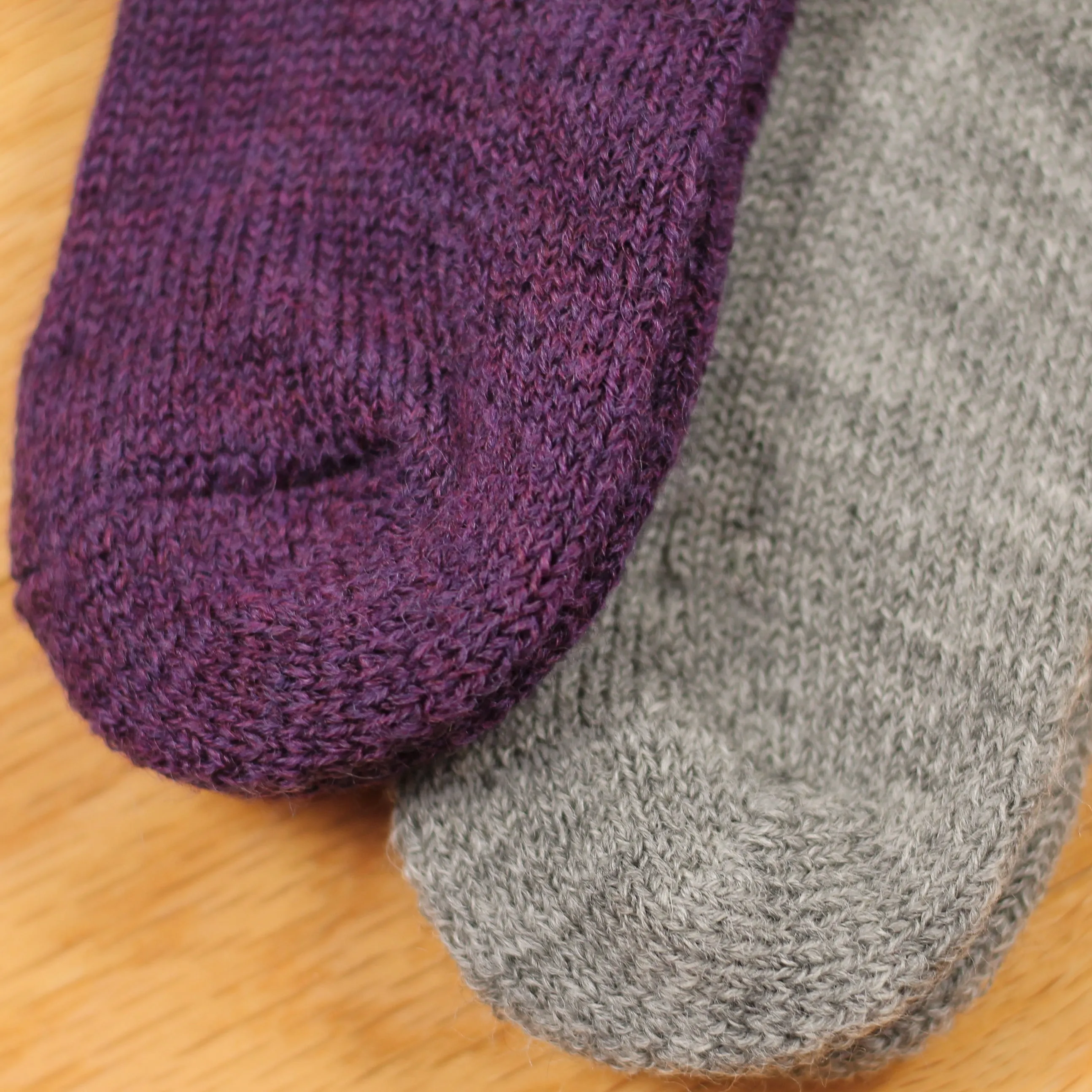 Hirsch Natur Child Sock, Mid-Weight, with Ribbed Cuff, Merino Wool