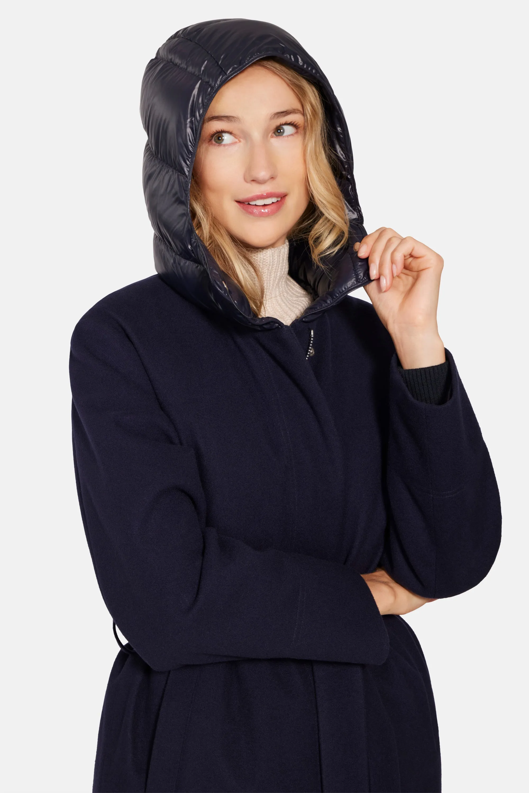 Hooded Parka, Navy