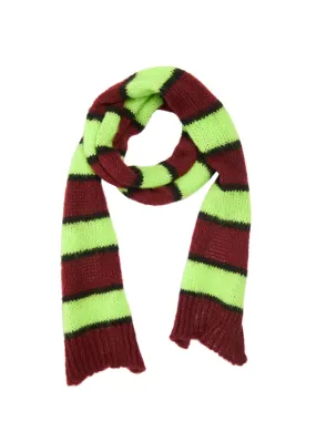 Hosbjerg Patricia Striped Knit Scarf