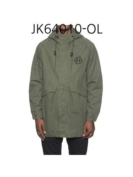 Huf UF Spike Scrawl Parka Olive JK64010