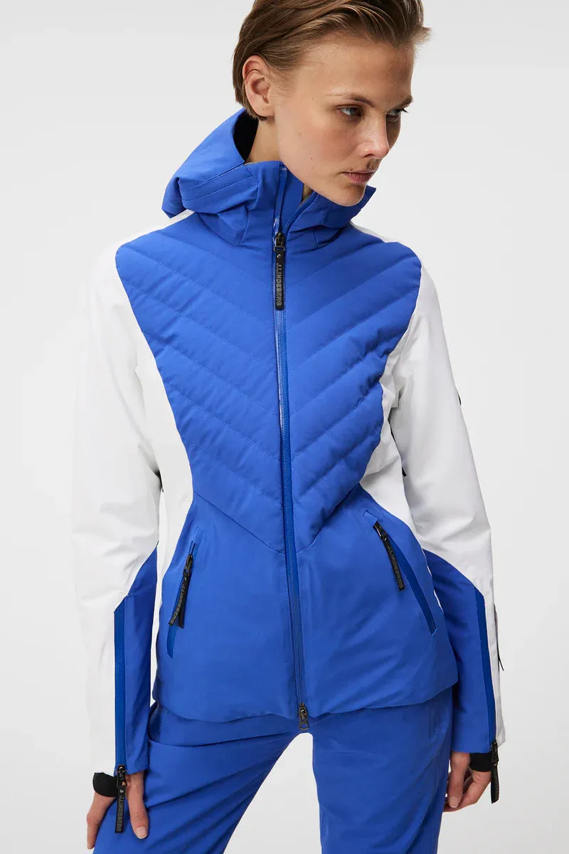 J.Lindeberg Womens Celestial Down SKI Jacket - Dazzling Blue