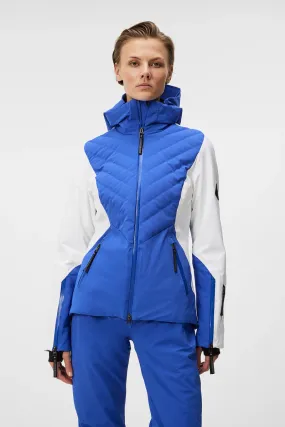 J.Lindeberg Womens Celestial Down SKI Jacket - Dazzling Blue