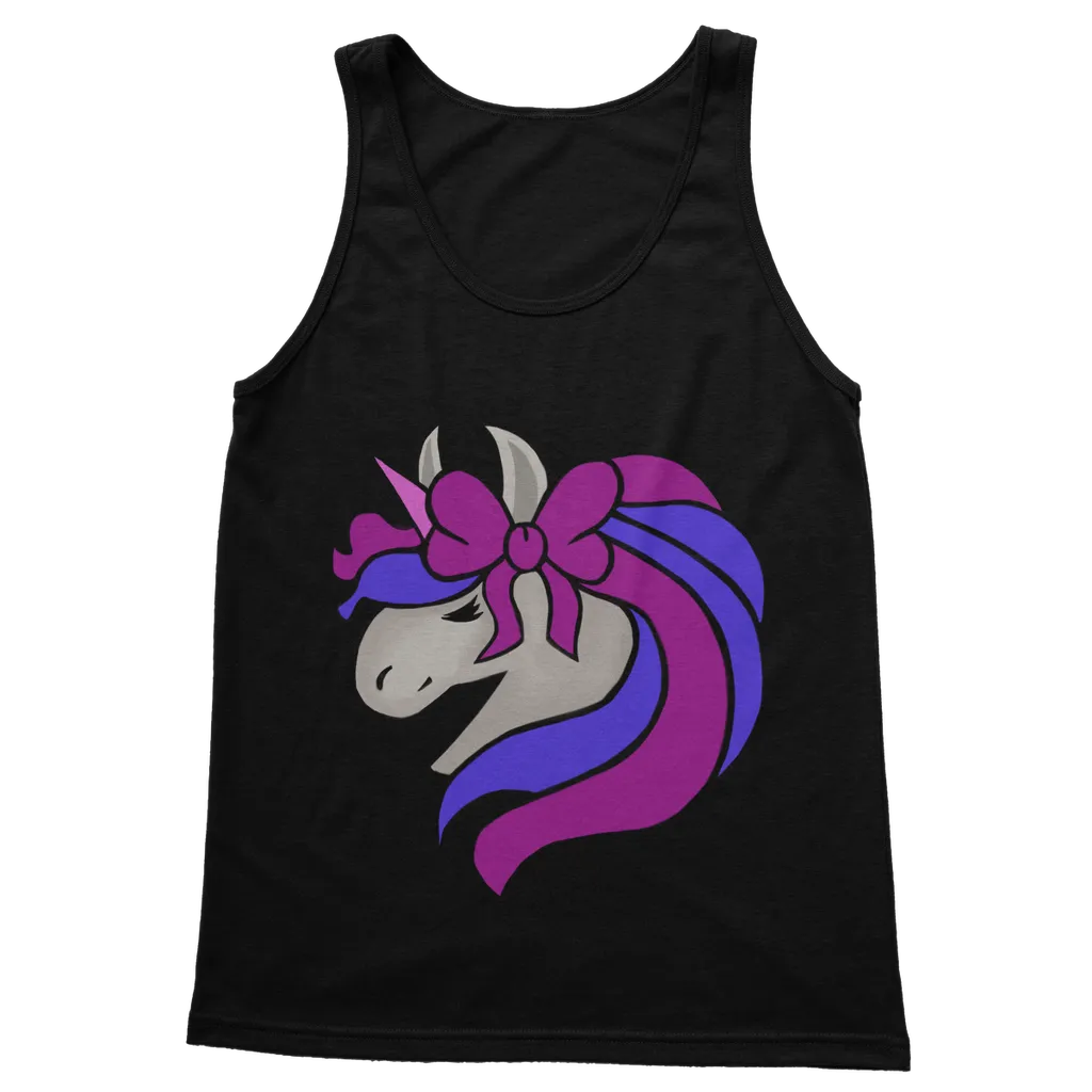 JohnsonKelly_UnicornHead2 Classic Adult Vest Top