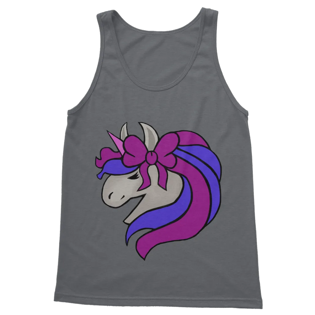 JohnsonKelly_UnicornHead2 Classic Adult Vest Top