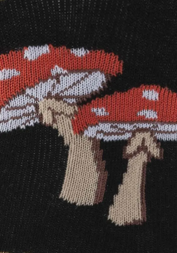 Let That Shiitake Go Stretch | KNEE HIGH SOCKS