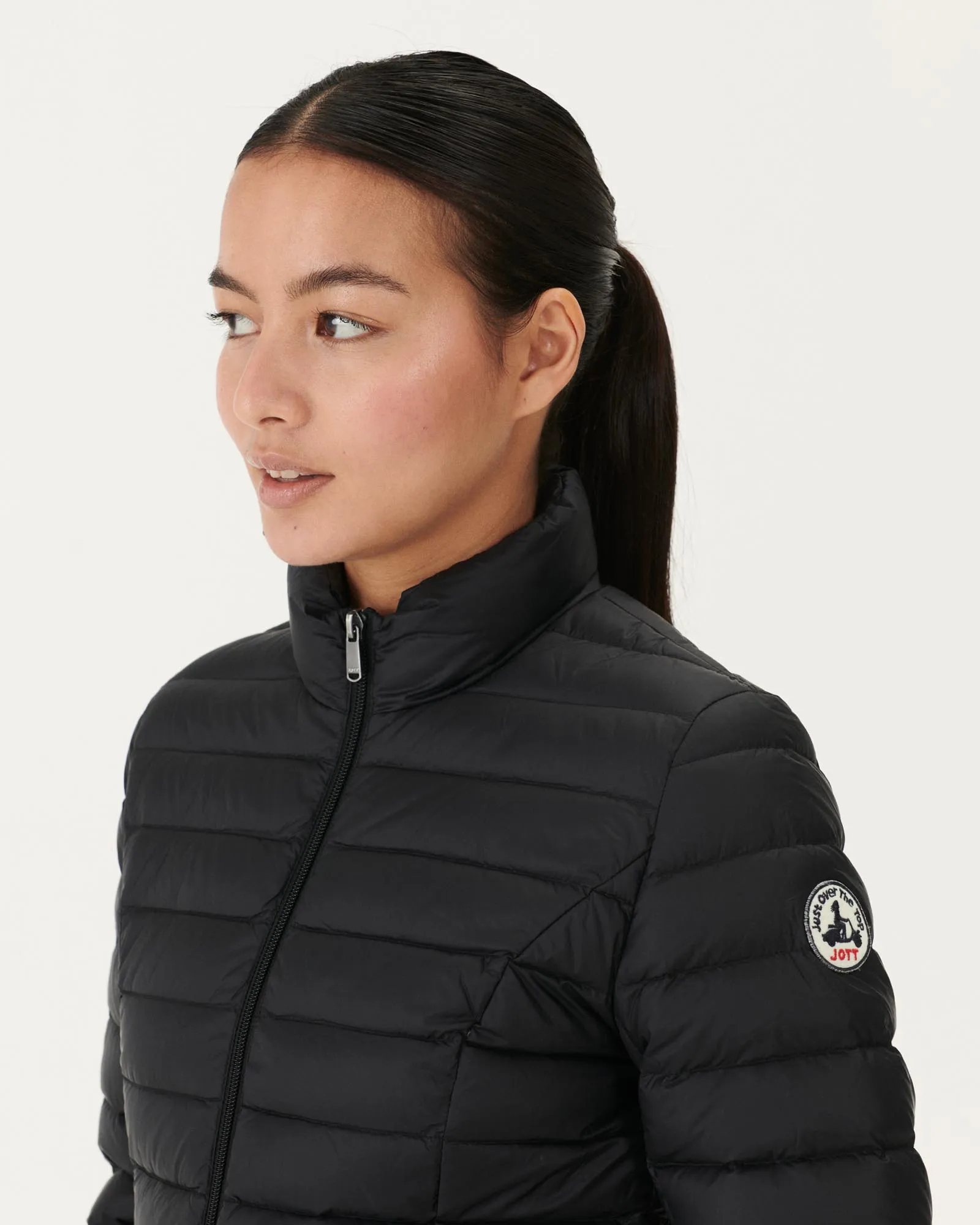 Lightweight down jacket Black Cha