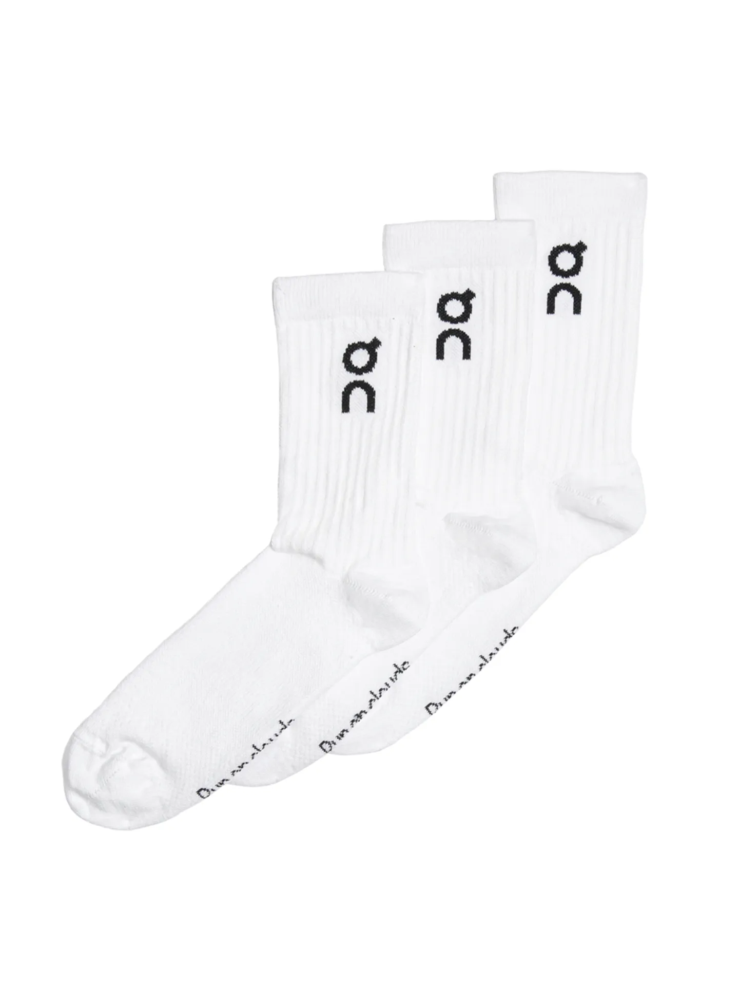 Logo Sock - White