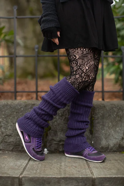 Lux Ribbed Leg Warmers