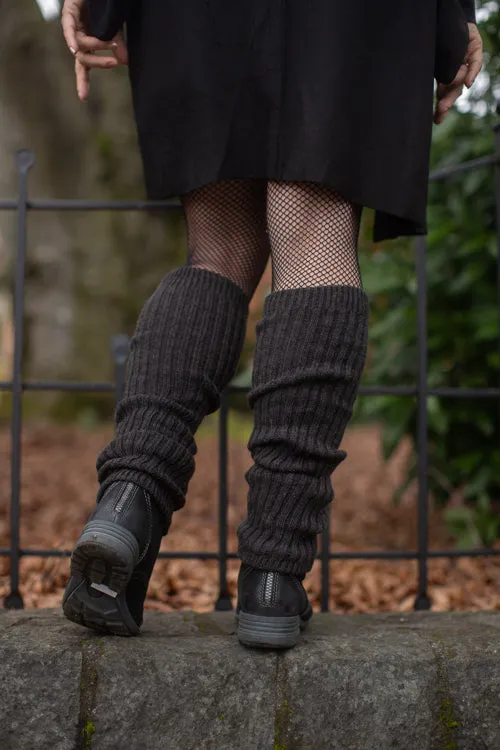 Lux Ribbed Leg Warmers