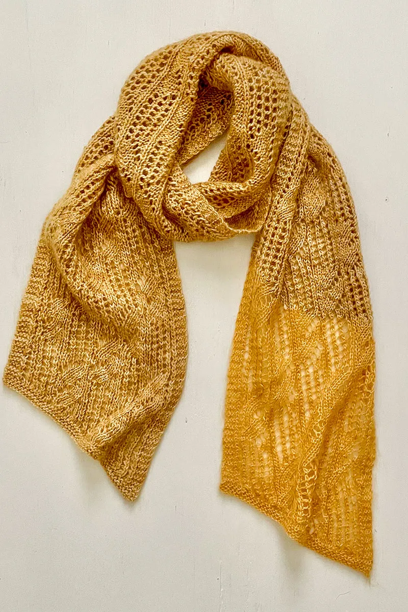 Madelinetosh Tosh Patterns - Fireside Scarf - PDF Download