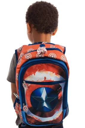 Marvel Civil War Captain America Shield Midi Backpack