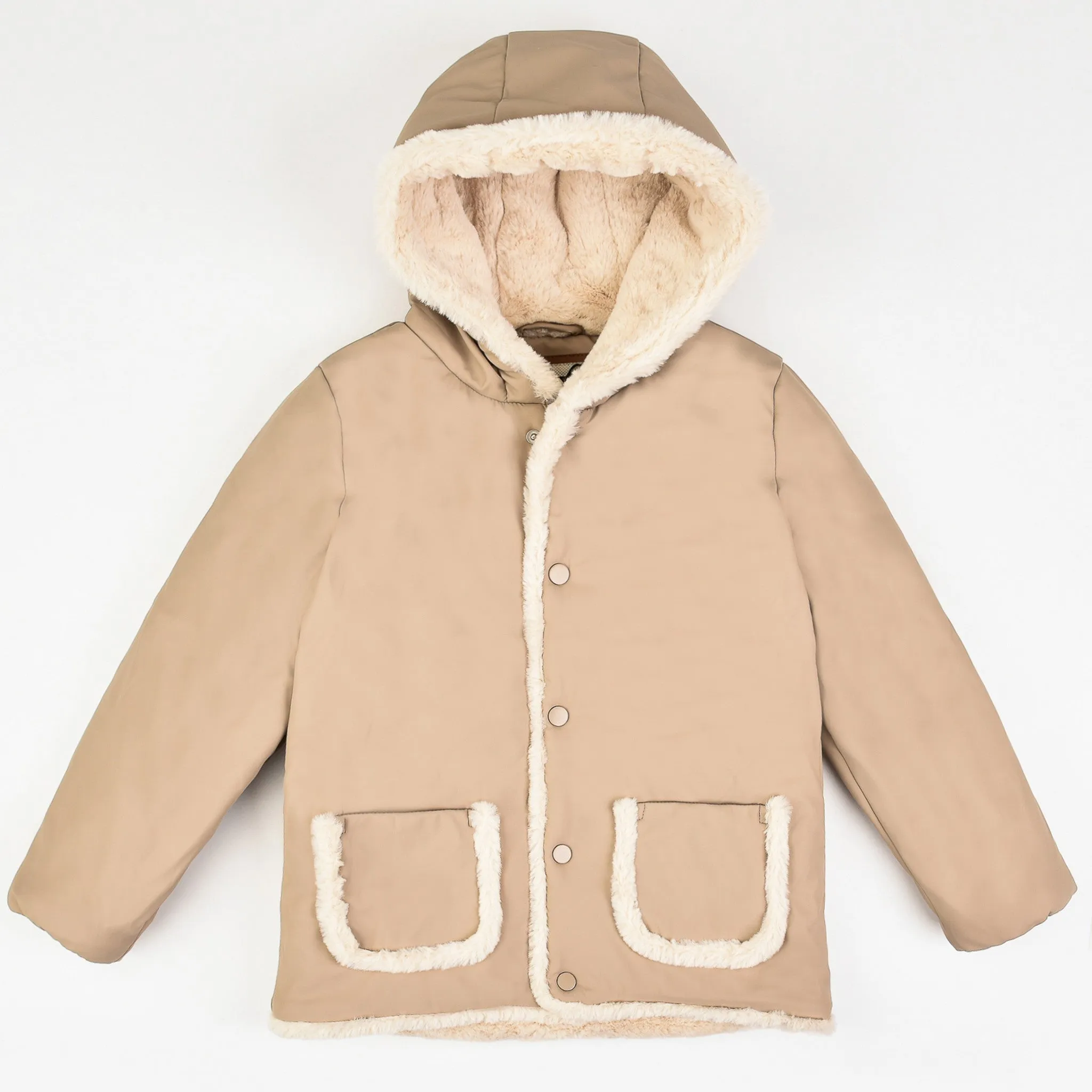 Melange Baby Coat