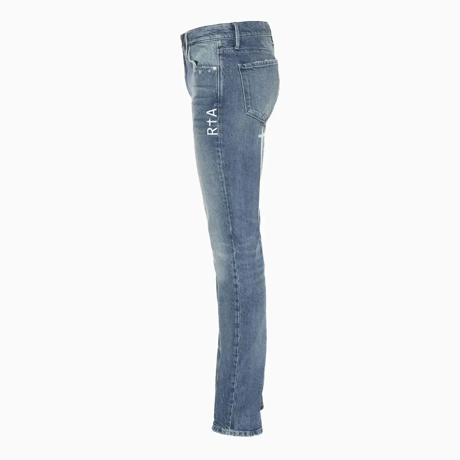 Men's Bryant Cross Embroidery Denim Pant