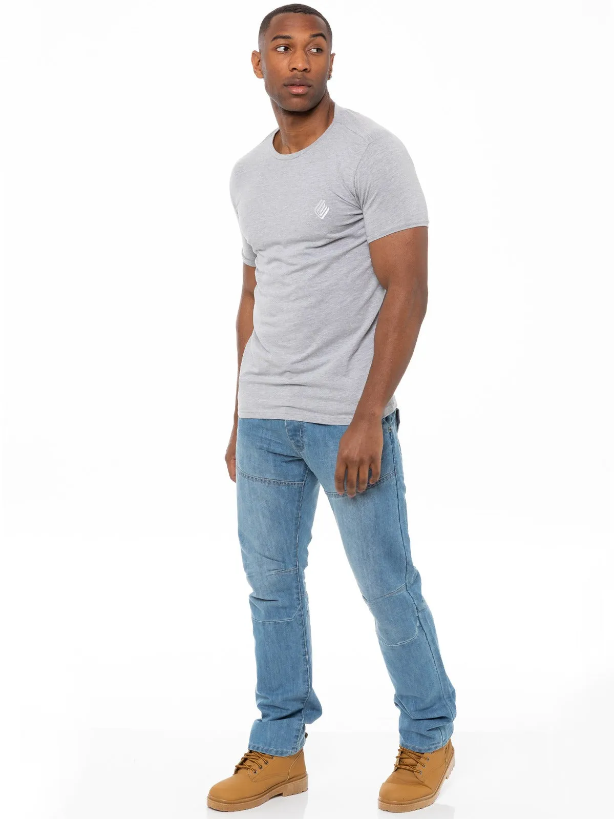 Mens Straight Fit Denim Jeans EZ243 - EZ244 | Enzo Designer Menswear