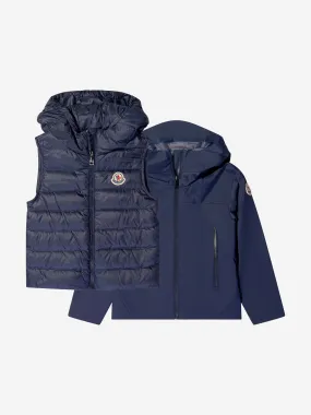 Moncler Enfant Girls Down Padded Rangen Short Parka