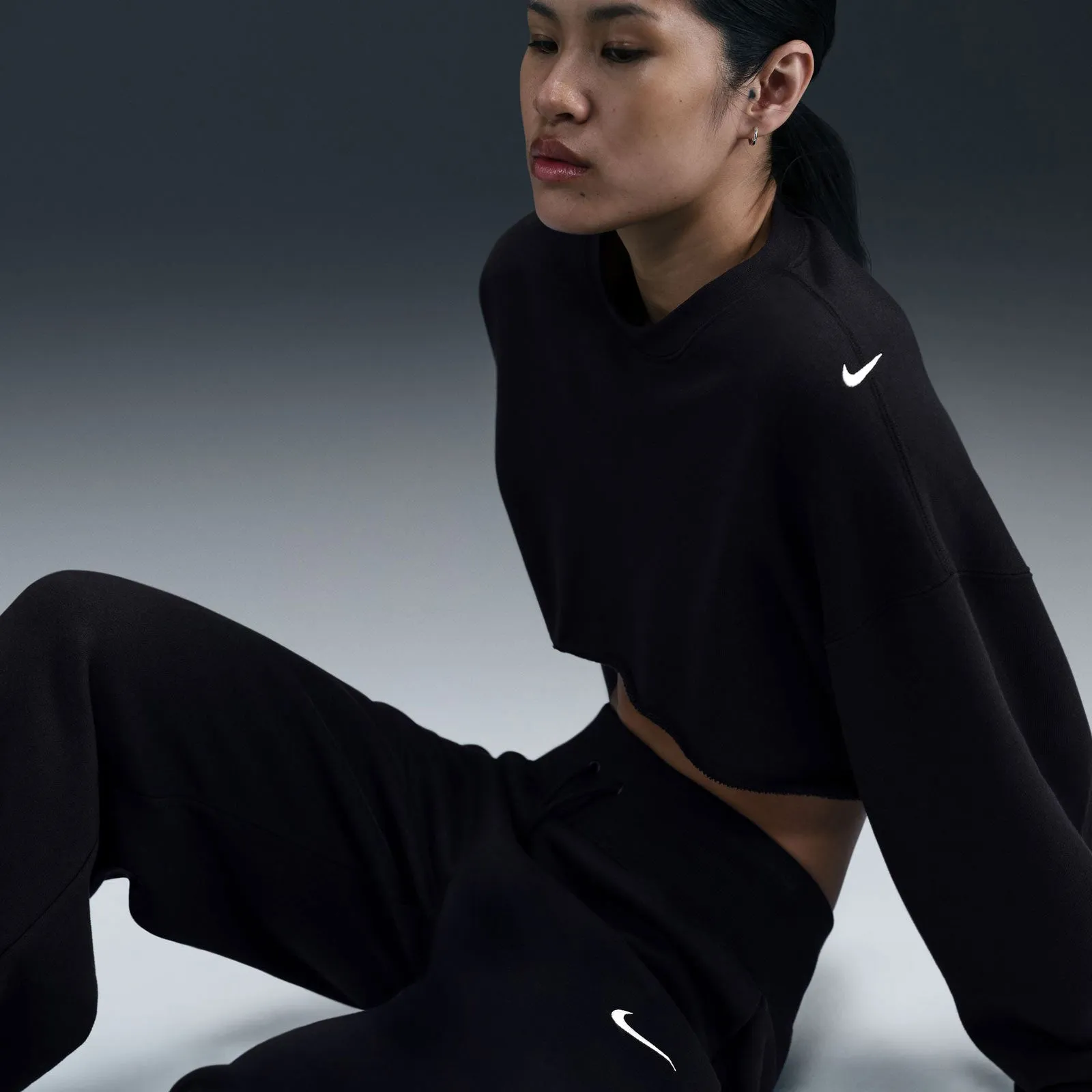 Nike Sportswear Phoenix Fleece Womens High-Waisted Wide-Leg Sweatpants