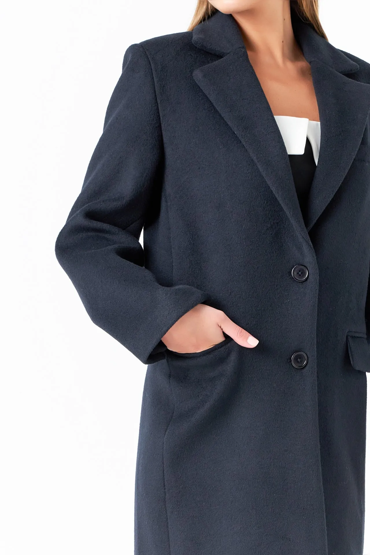 Oversize Wool Trench Coat