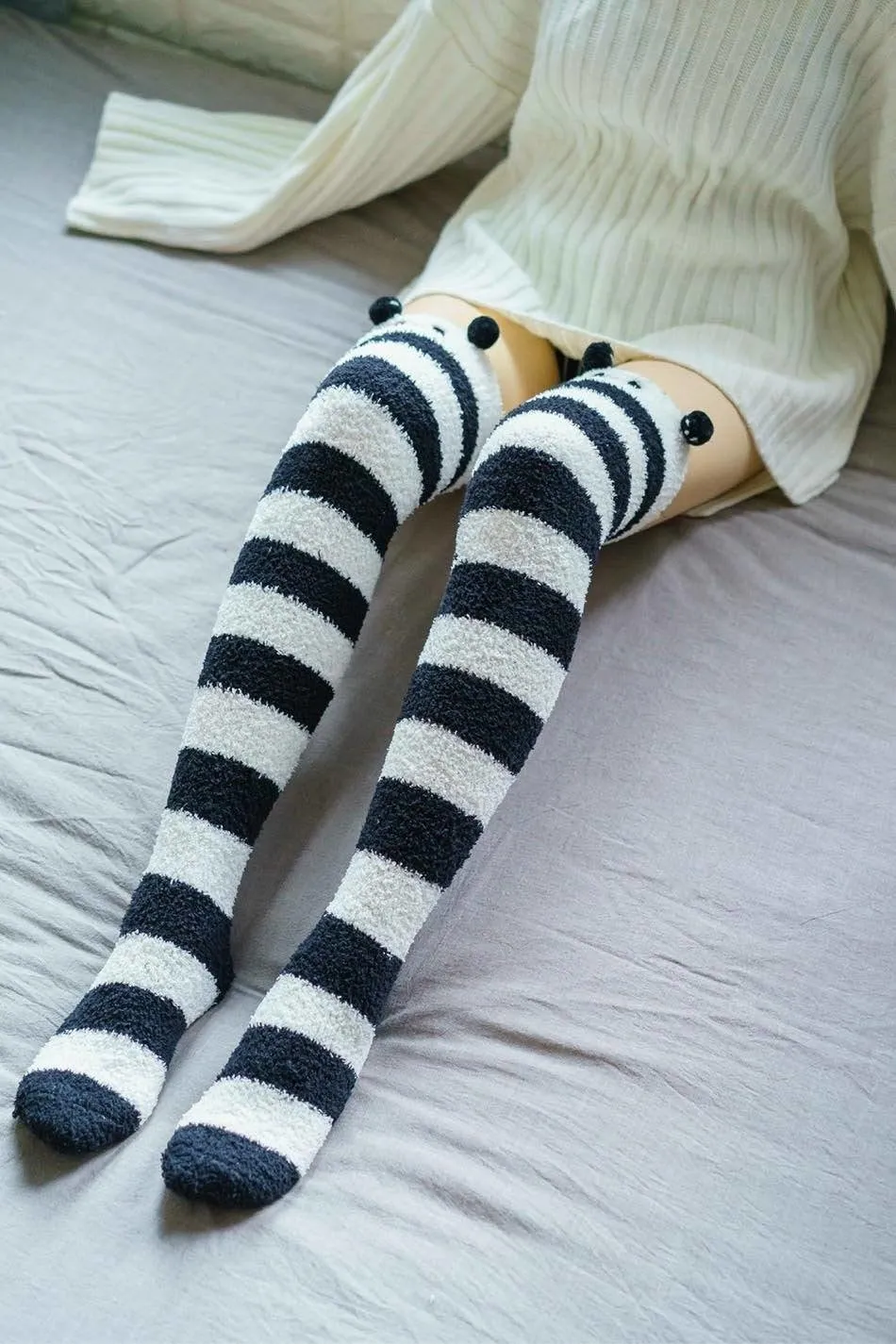 Panda Bear Thigh Highs