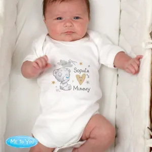 Personalised Tiny Tatty I heart Vest | 0 - 3 Months