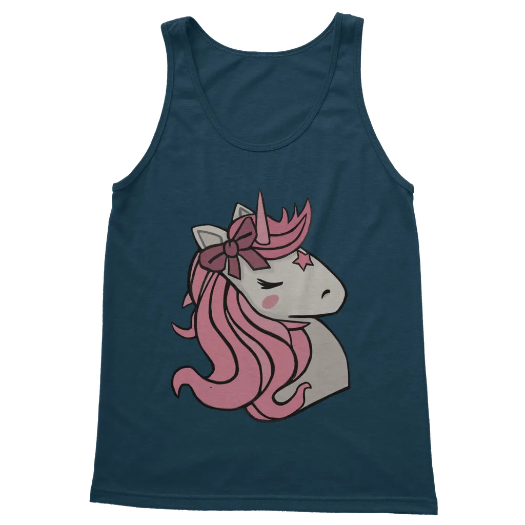 Pink Unicorn Classic Adult Vest Top