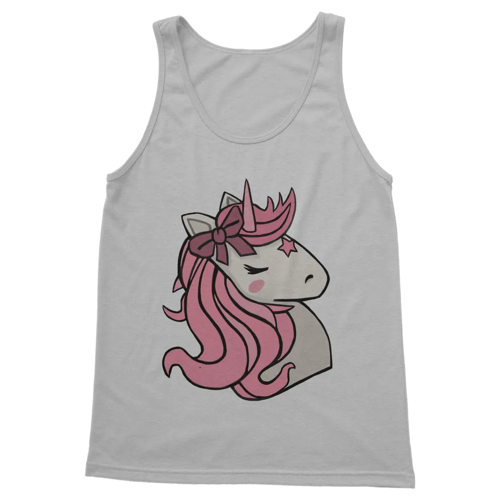 Pink Unicorn Classic Adult Vest Top