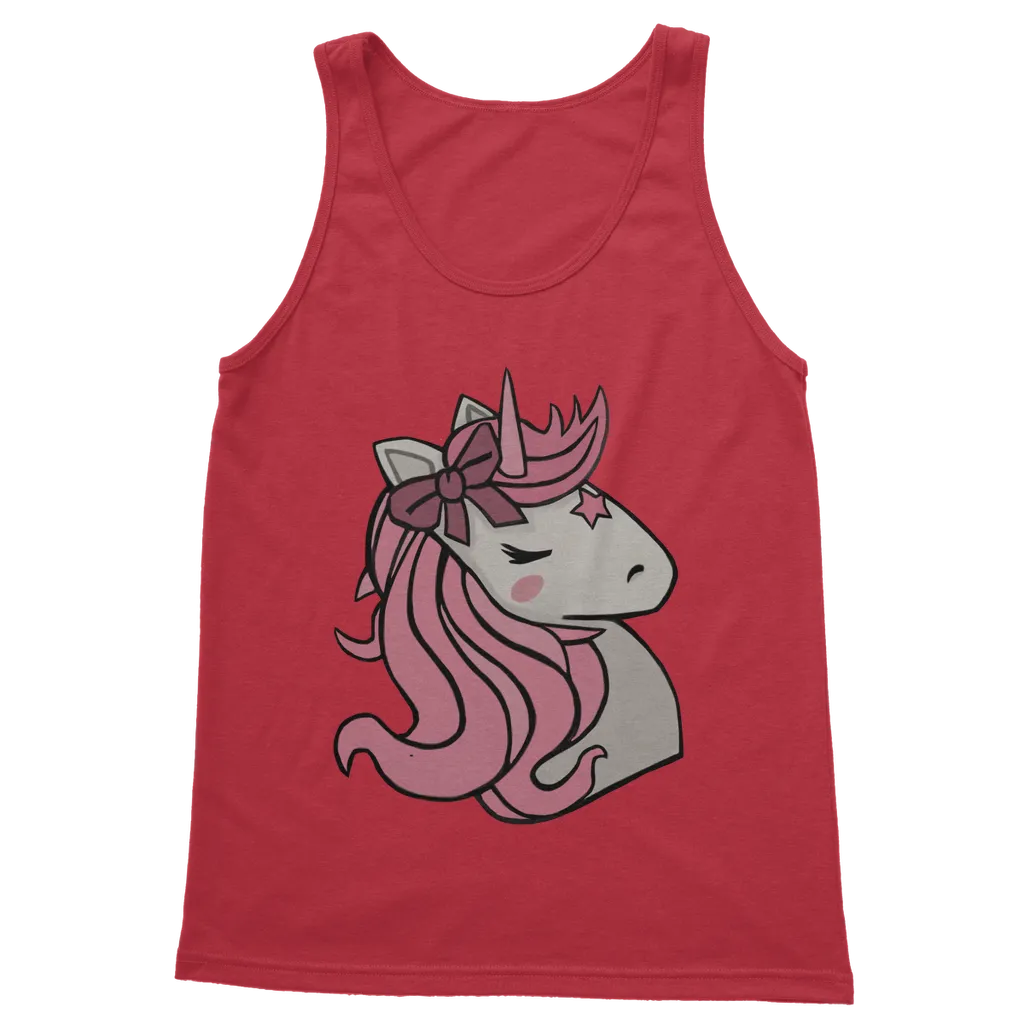 Pink Unicorn Classic Adult Vest Top