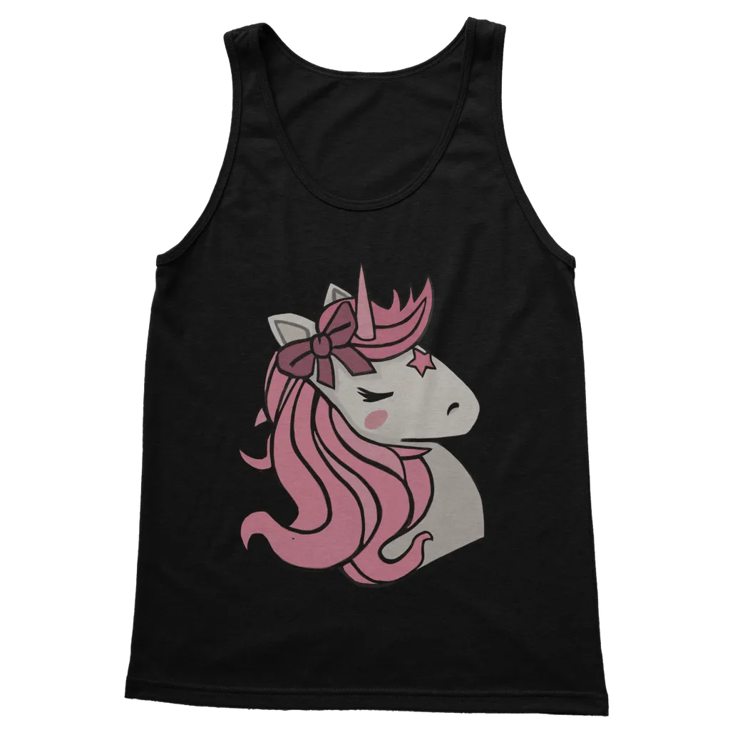 Pink Unicorn Classic Adult Vest Top