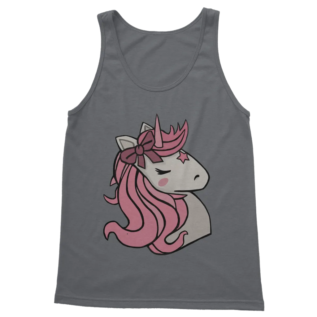 Pink Unicorn Classic Adult Vest Top