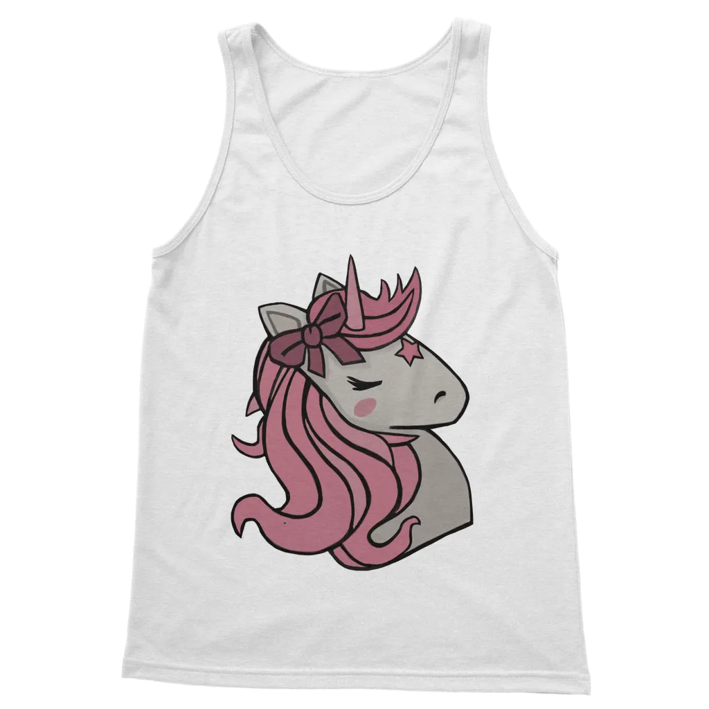 Pink Unicorn Classic Adult Vest Top