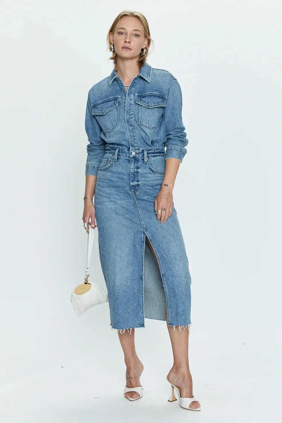 Pistola Denim Amira Midi Dress