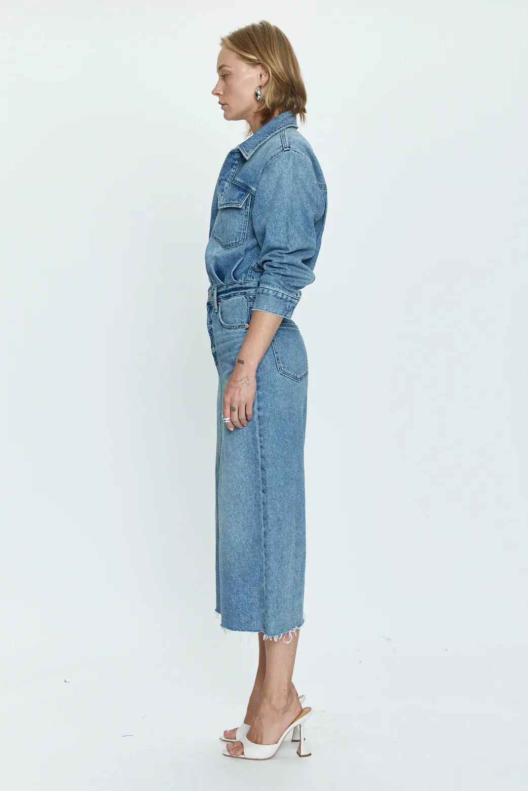 Pistola Denim Amira Midi Dress