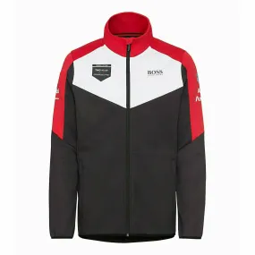 Porsche Motorsport Formula E Men's Softshell Jacket- Black