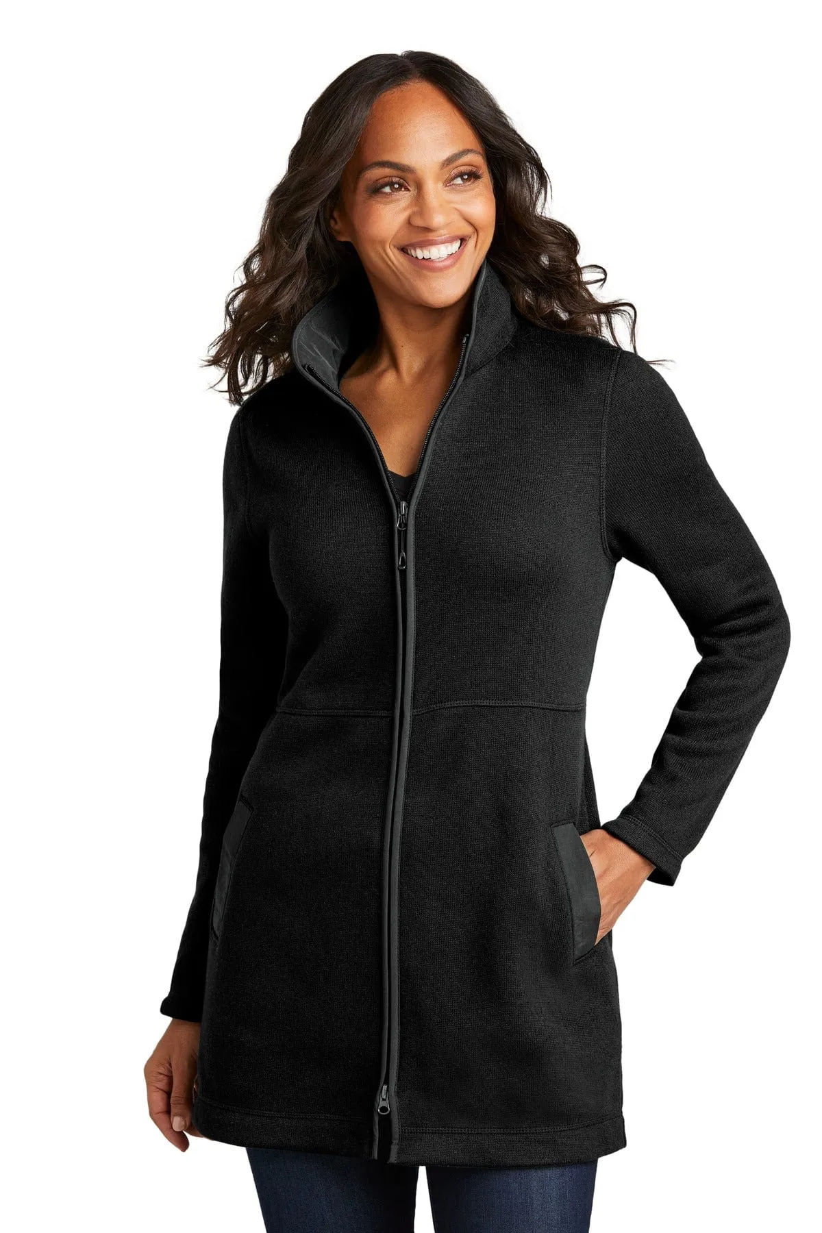 Port Authority L425: Ladies Long Jacket