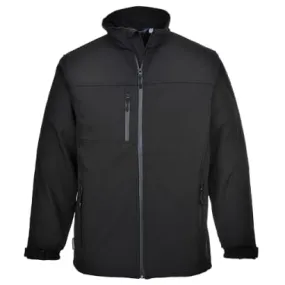 Portwest Mens 3 Layer Water Resistant Softshell Work Jacket - TK50