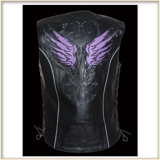 Purple Wing Women Vest