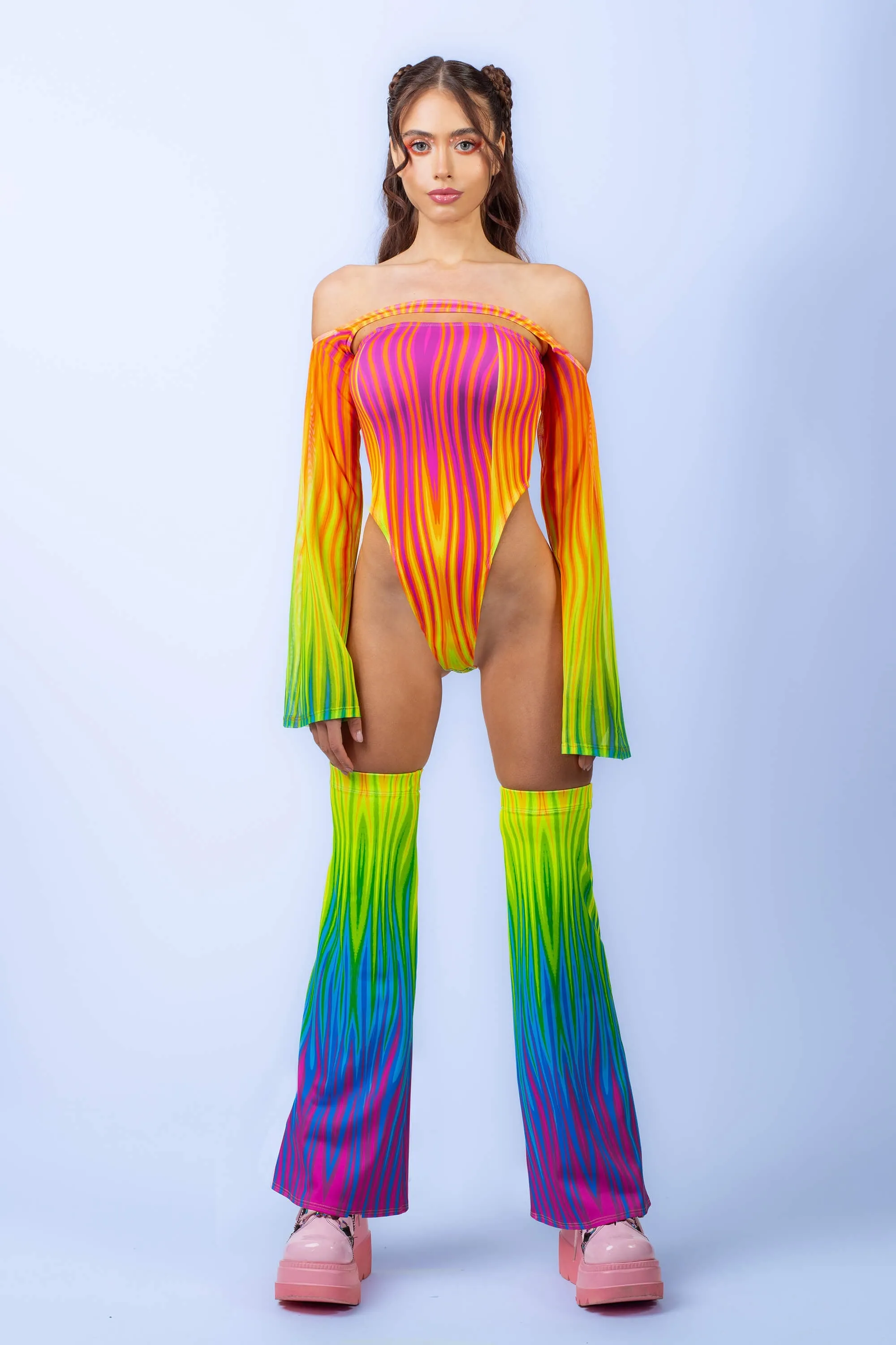 Rainbow Flame 3-Piece Set