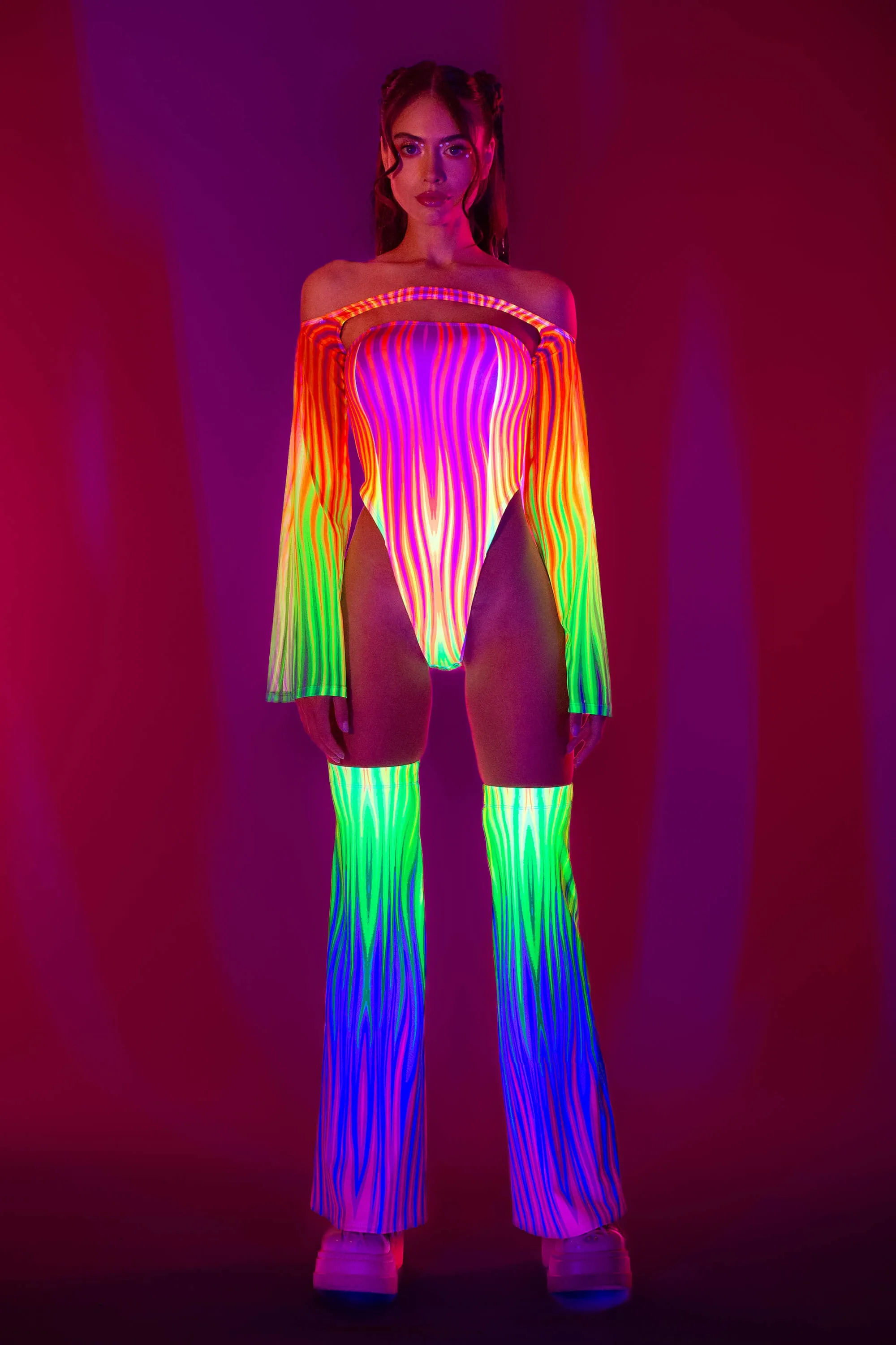 Rainbow Flame 3-Piece Set