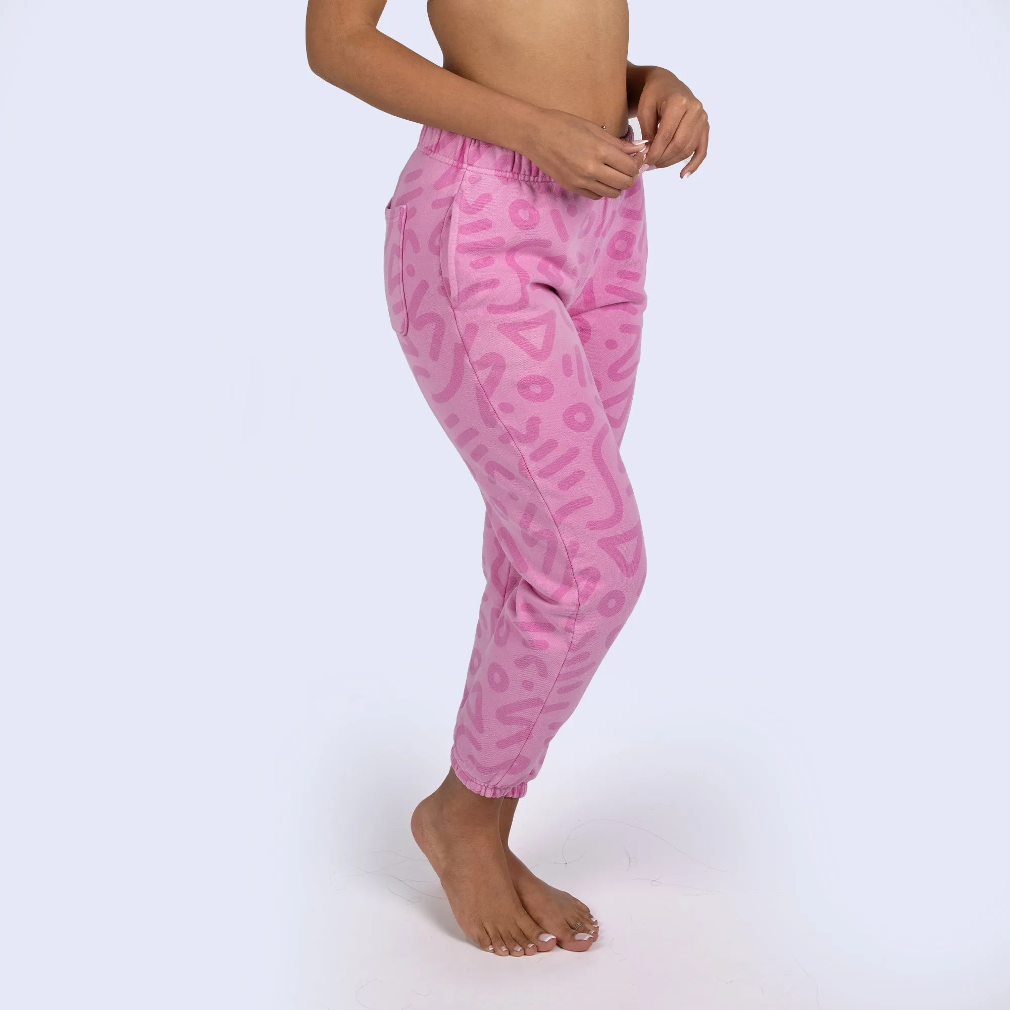 Raspberry Zap Sweatpants